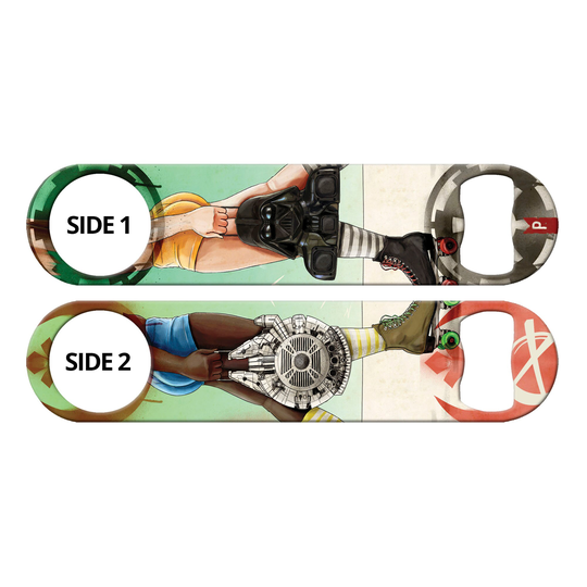 Bartender Bottle Opener Skate Wars By Keith P Rein Gift For Bar Blade Speed Mambas Church Key