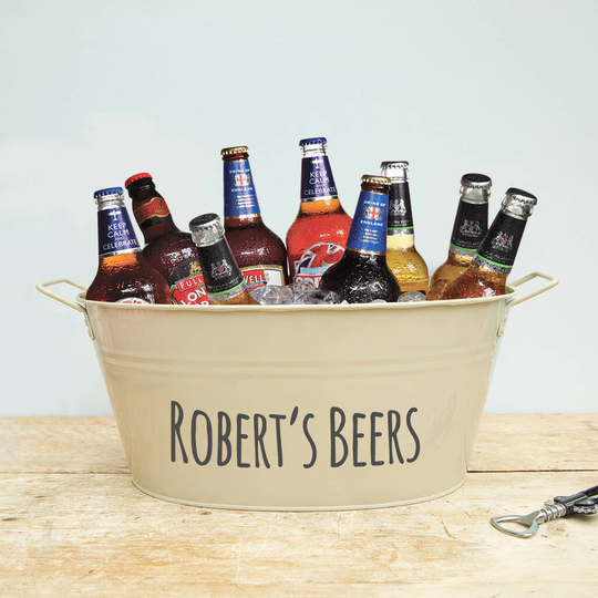 Personalised Beer Bucket