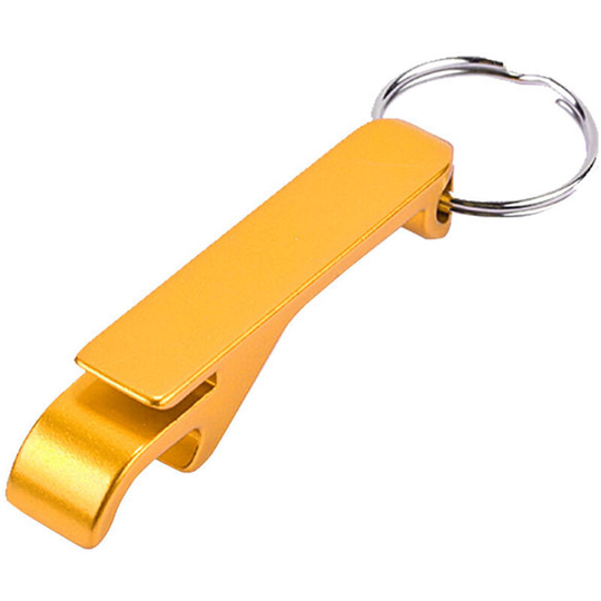 Superseller - Key Chain Beer Bottle Opener Pocket Metal Metal Split Tool Keychain Bulk Kitchen Bar Tool Accessaries with Claw Bar, Gold - Gold