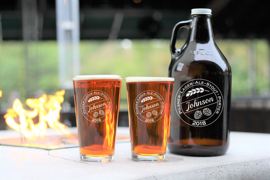 Personalized Beer Growler, Engraved Custom Gifts, Gifts For Dad, 64Oz Lover Gift
