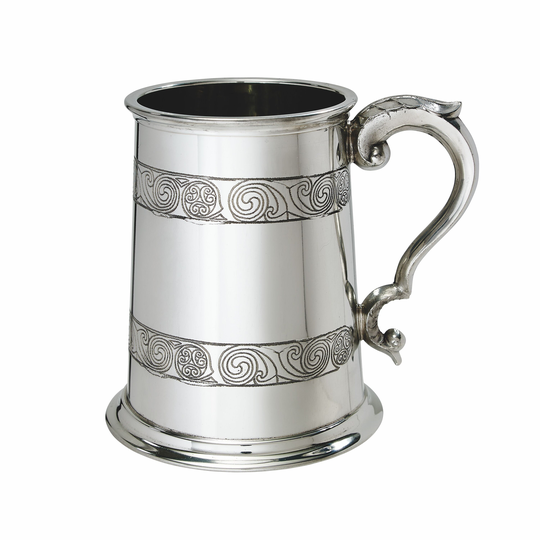 Kells 1 Pint Wentworth Pewter Tankard