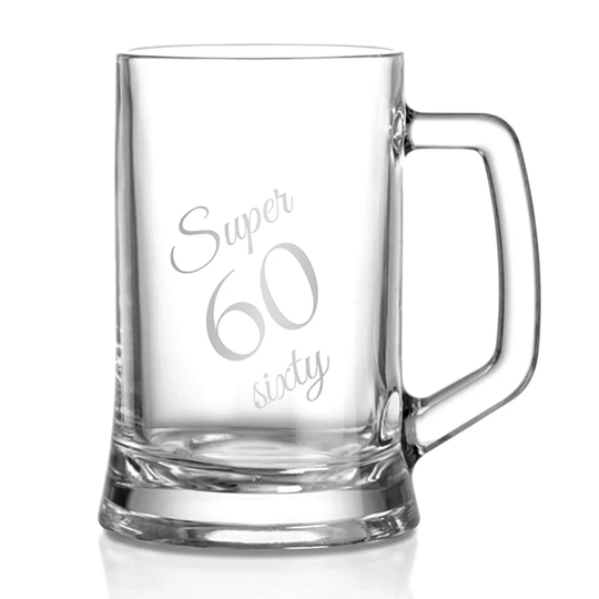 500ml Lead Free Crystal Beer Mug