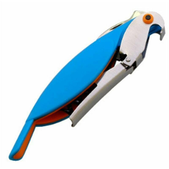 Red Wine Beer Bottle Opener For Bar Parrot Bird Bottles Corkscrew Sky blue
