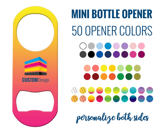 Custom Mini Bottle Openers in Bulk Speed For Bartender Gifts Bar Staff Blade Flat Opener Wholesale Beer