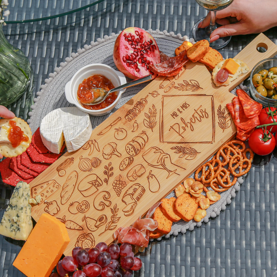 Personalised Wedding Food Chopping/Serving Board