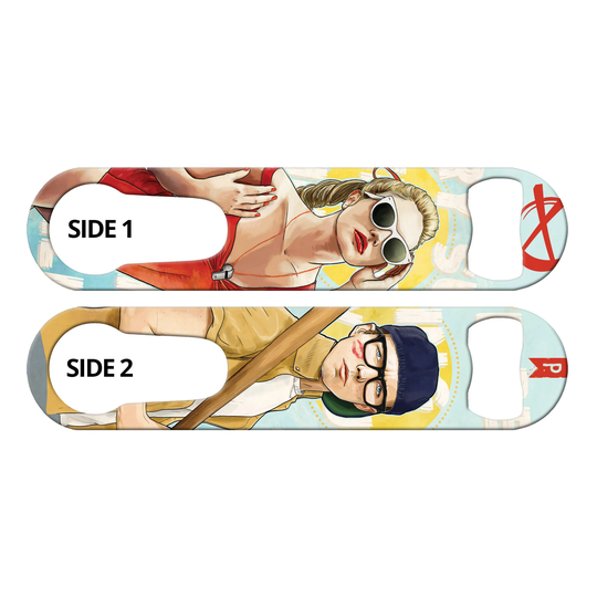 Bottle Opener With Pour Spout Remover Bartender Sandlot By Keith P Rein Bar Blade Baseball Gifts Speed Church Key