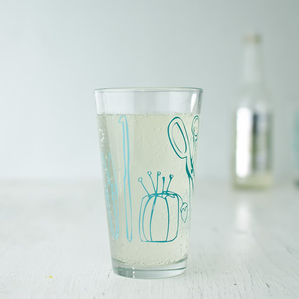Crafty Tools Pint Glass - Set Of 2