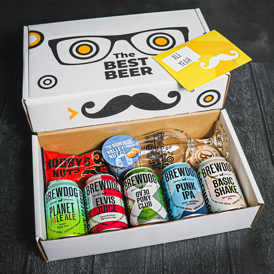 Brewdog Gift Set With Glass And Snacks