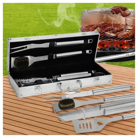 Progarden - 4 Piece Barbecue Grill Tool Set
