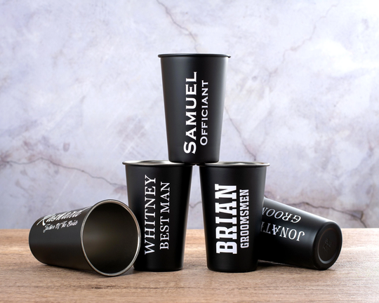 Personalized Beer Mugs, Party Cups, Wedding Favors, Groomsmen Gifts, Best Man Gift, Father Of The Bride, Groom Gift