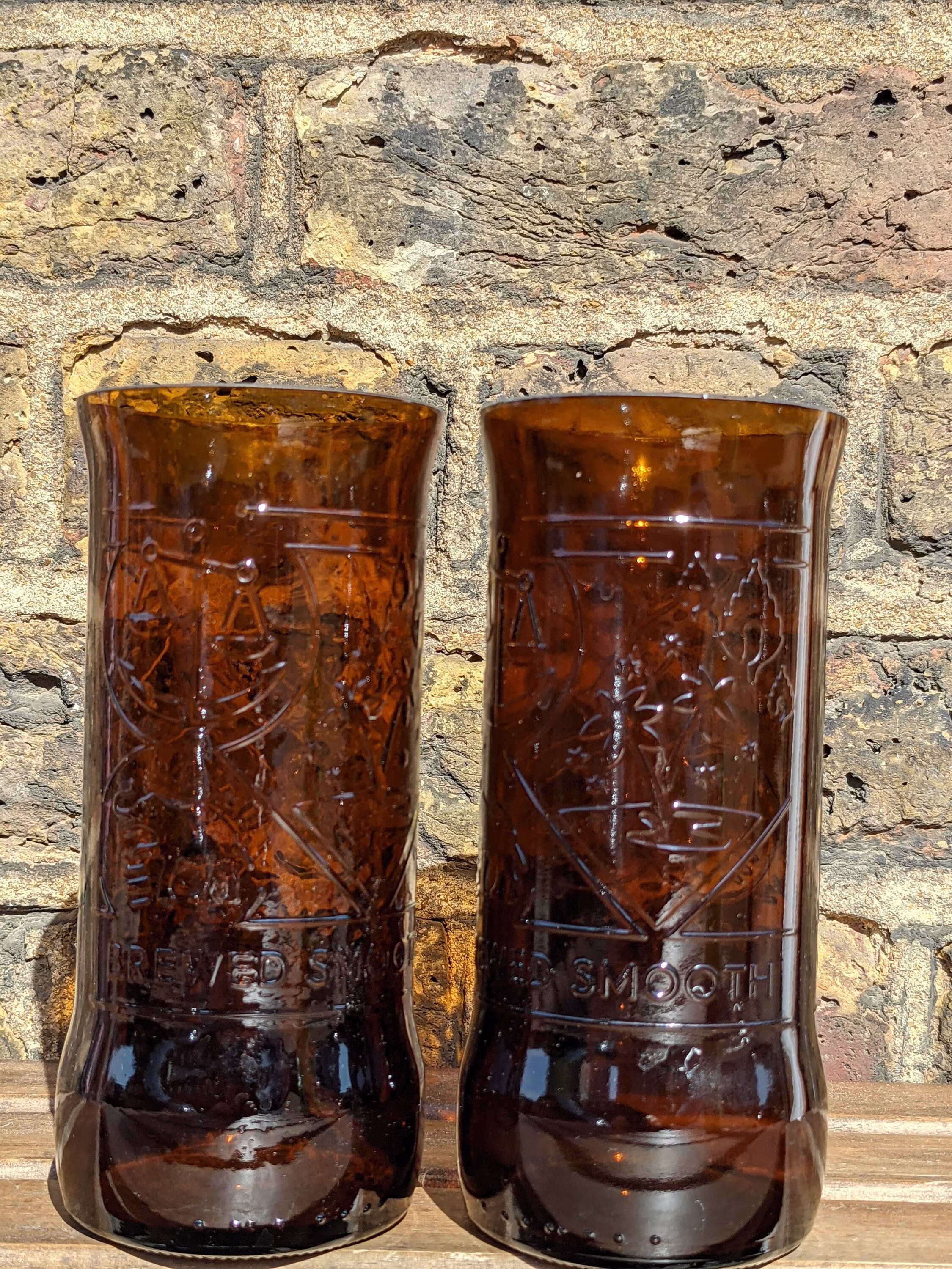Cobra, Recycled Beer Bottle Glass, Christmas Gift For Brother, Secret Santa Lover, Eco-Friendly Alcohol Friend