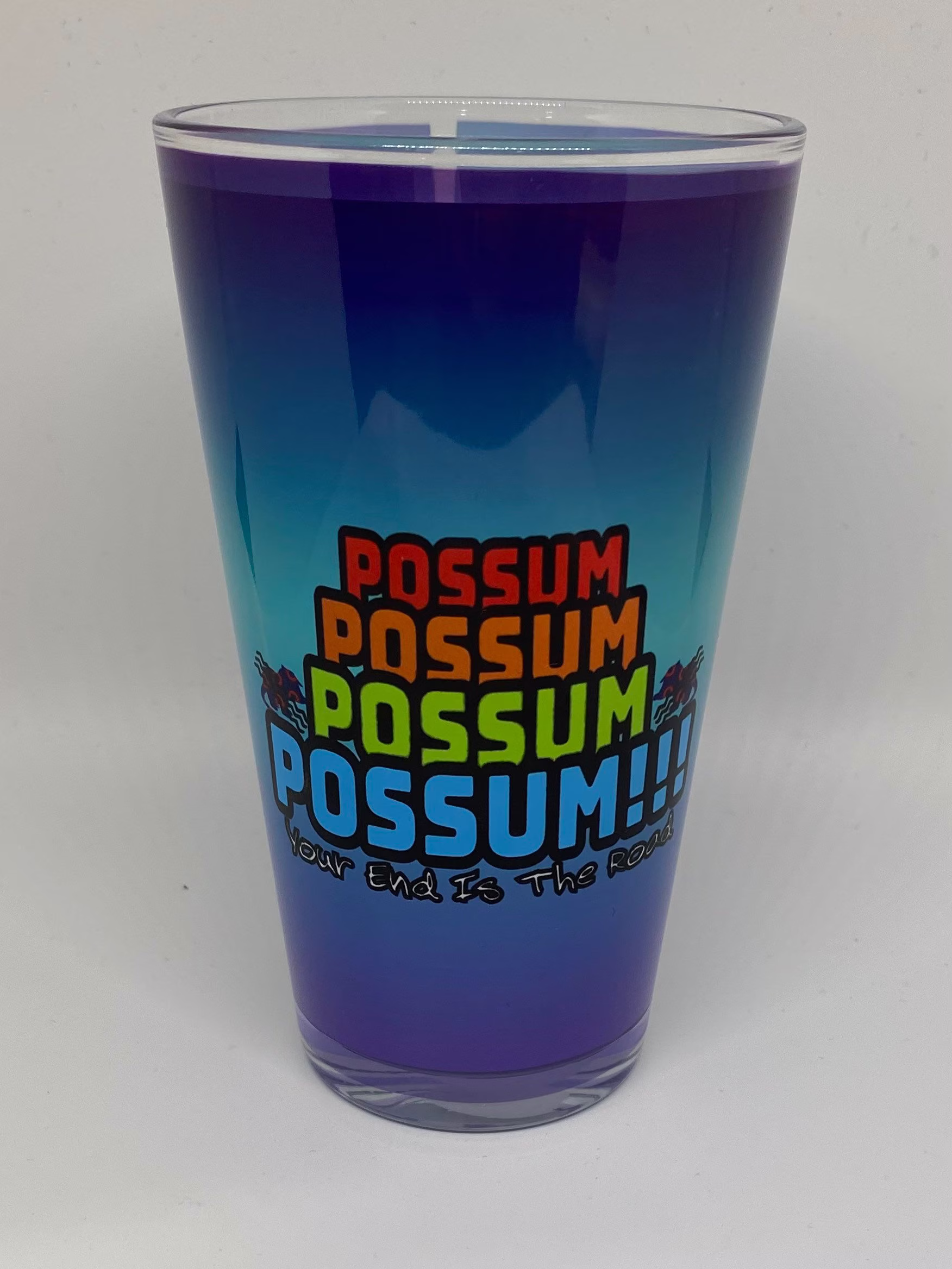 Phish Possum Pint Glass