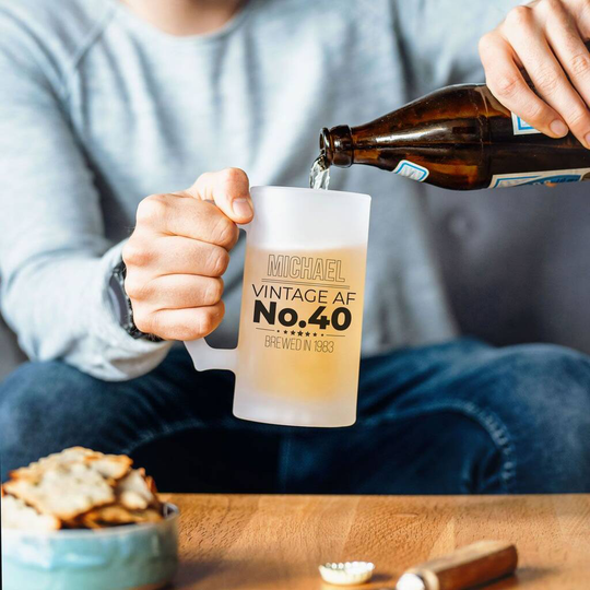 Personalised Birthday Beer Tankard