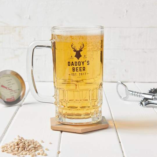 Personalised Father's Day Daddy's Beer Tankard