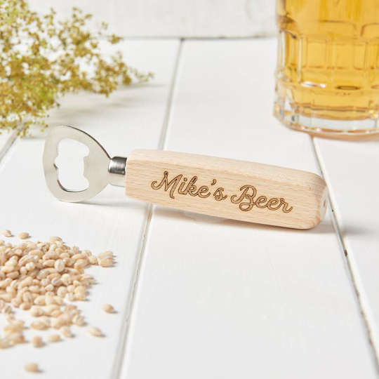 Personalised Beer Bottle Opener