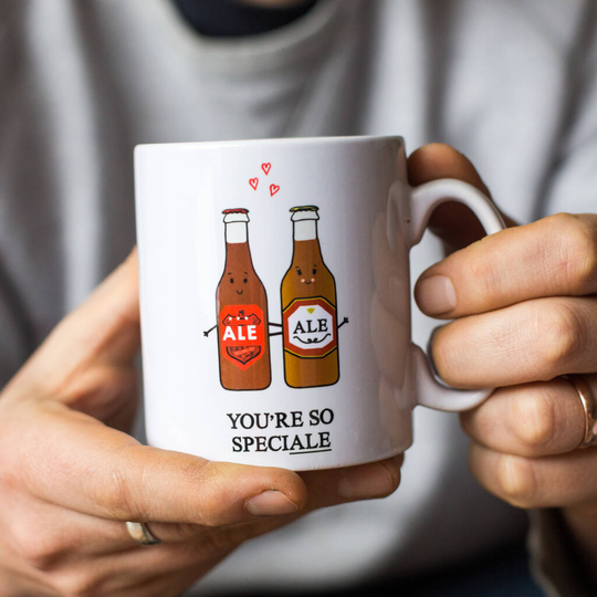 Funny Valentine's 'You're Speciale' Beer Mug