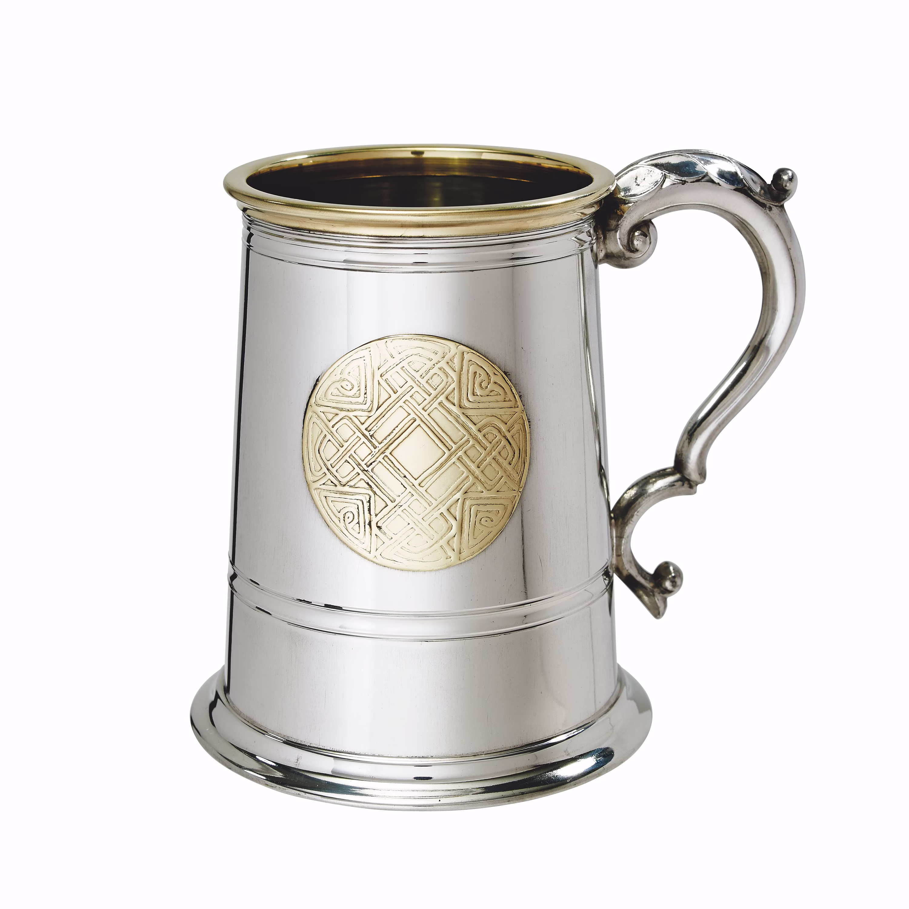 Celtic Gold 1 Pint Wentworth Pewter Tankard