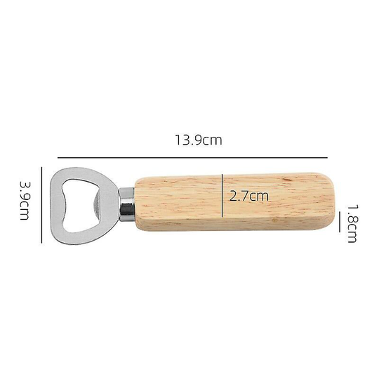 8 Pieces Wooden Handle Beer Bottle Opener, Bottle Opener With Wooden Handle, Beer Bottle Opener With Wooden Handle, For Home, Kitchen, Ba - Thsinde