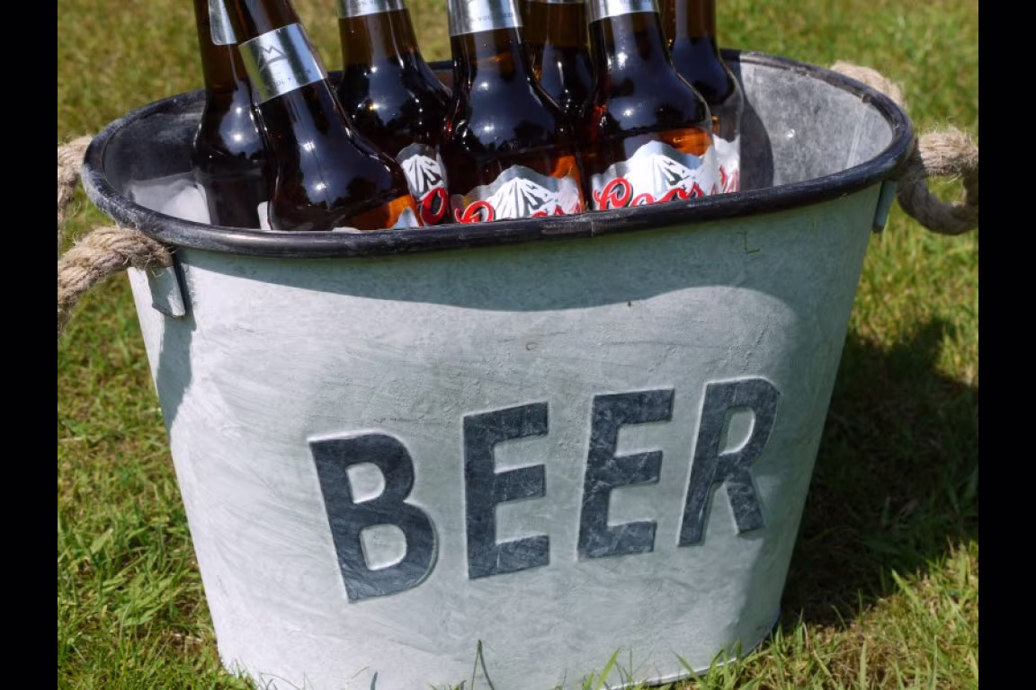 Oval Garden Beer Bucket - Perfect For Keeping Drinks Chilled During The Summer Personalisation Available