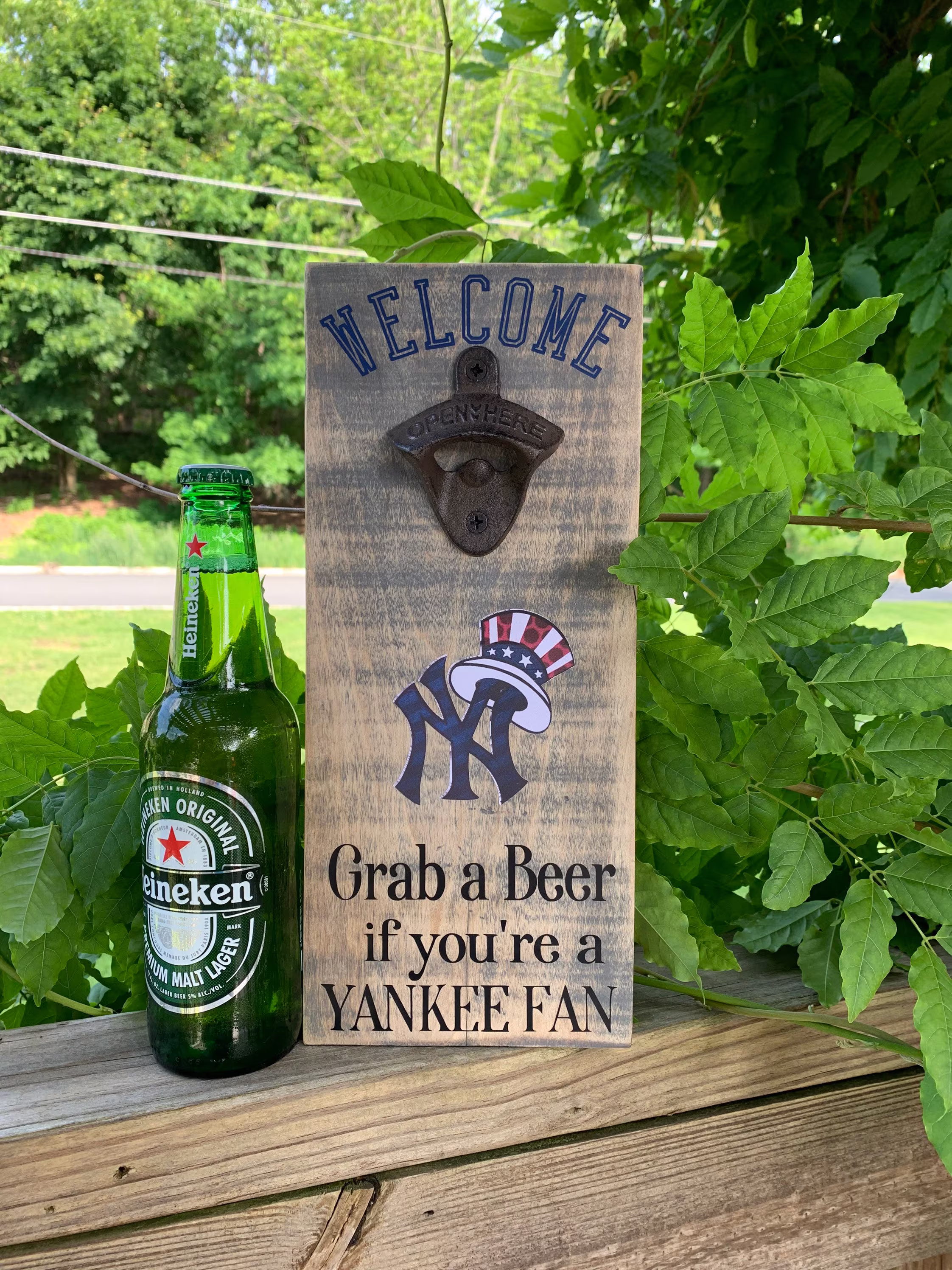 Sport Themed Magnetic Cap Catch Bottle Opener
