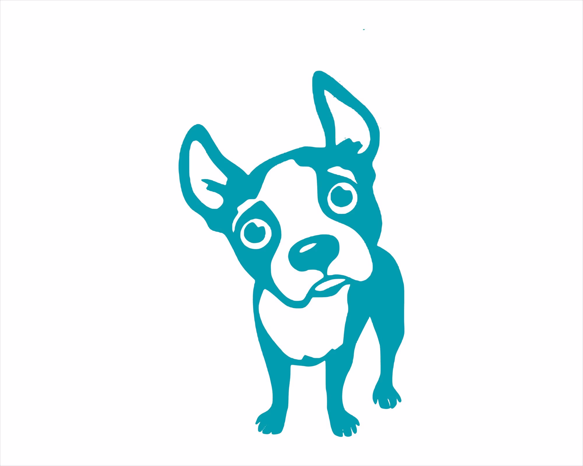 Dog Boston Terrier Premium Waterproof Vinyl Decal Stickers For Laptop Phone Car Window Bumper Mug Cup Door Wall | Buy 2 Get 1 Free