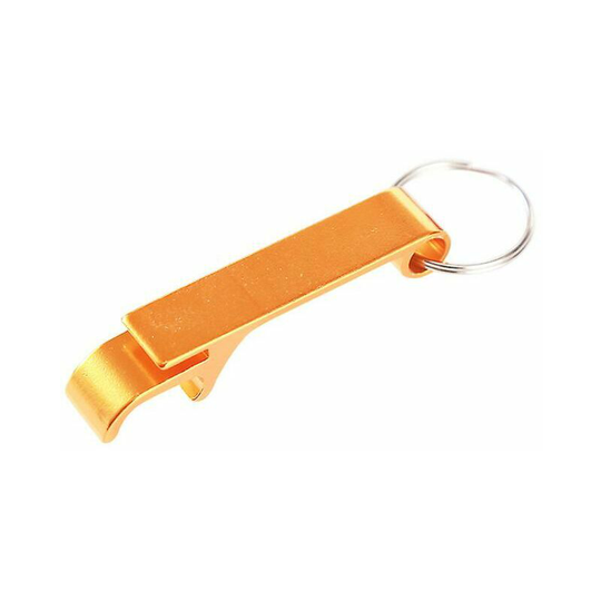 Joorrt - 5pcs Aluminum Alloy Keychain Multifunctional Bottle Opener Creative Beer Cap Opener Advertising Gift Beer Bottle Opener, Color Random