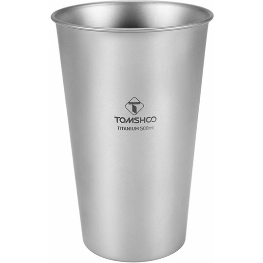 Qersta - 17oz Titanium Single Wall Beer Tumbler 500ml - 500ML - 500ML