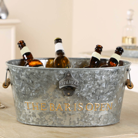 Beer Bucket With Bottle Opener