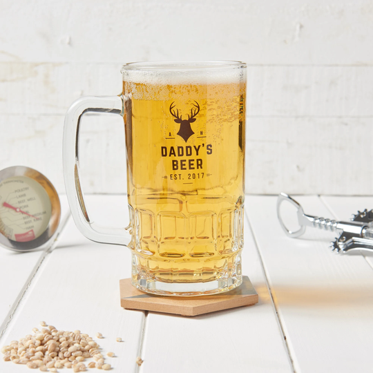 Personalised Father's Day Daddy's Beer Tankard