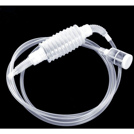 Brew Syphon Tube,BR-Vie 2m Home Brew Beer Siphon Filter, Syphon Pump Manual Soft Pipe Hose Wine Beer Brewing Making Equipment Reused (78.74in)