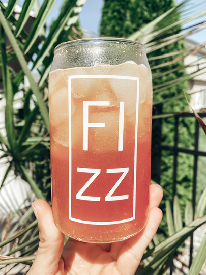Fizz | Glass| Bon Babe Glass Beer Can Custom