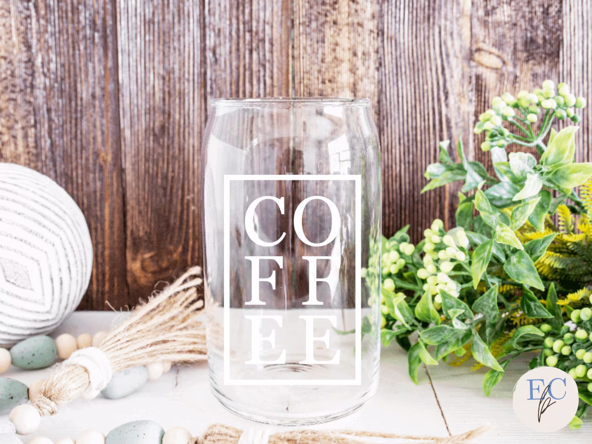 Iced Coffee Beer Can Glass, Cup, Shaped Lover Gift For