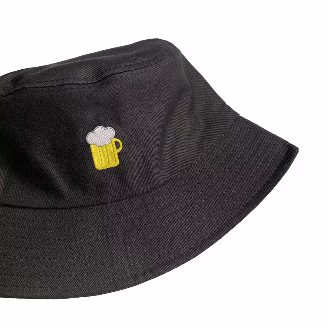 T92 Beer Mug Embroidered Bucket Hat