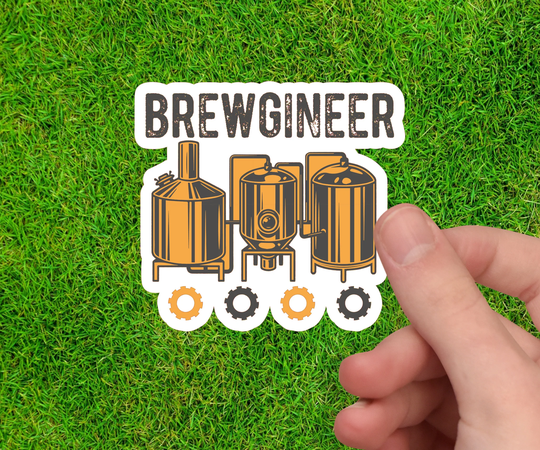 Homebrewing Sticker | Gift Beer Lover For Him Craft Brewer Brewing