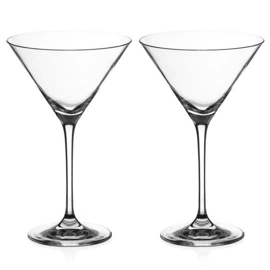 210ml Lead Free Crystal Martini Glass