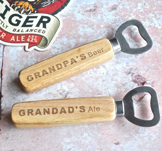 Personalised Grandpa's Beer Bottle Opener