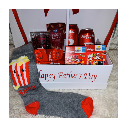 Christmas Giftsnack Boxtreats For Dadchristmas Eve Treatsgift Dadchristmastreat Boxchristmas Gift Him