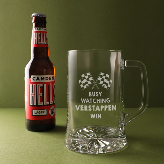 Personalised Beer Glass Tankard