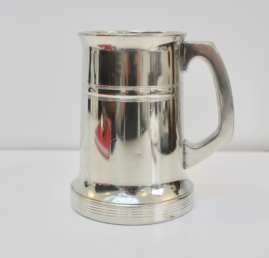 Tankard Polished Pewter, Monogram "Adrian 21st Birthday