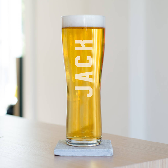 Name Pint Beer Glass