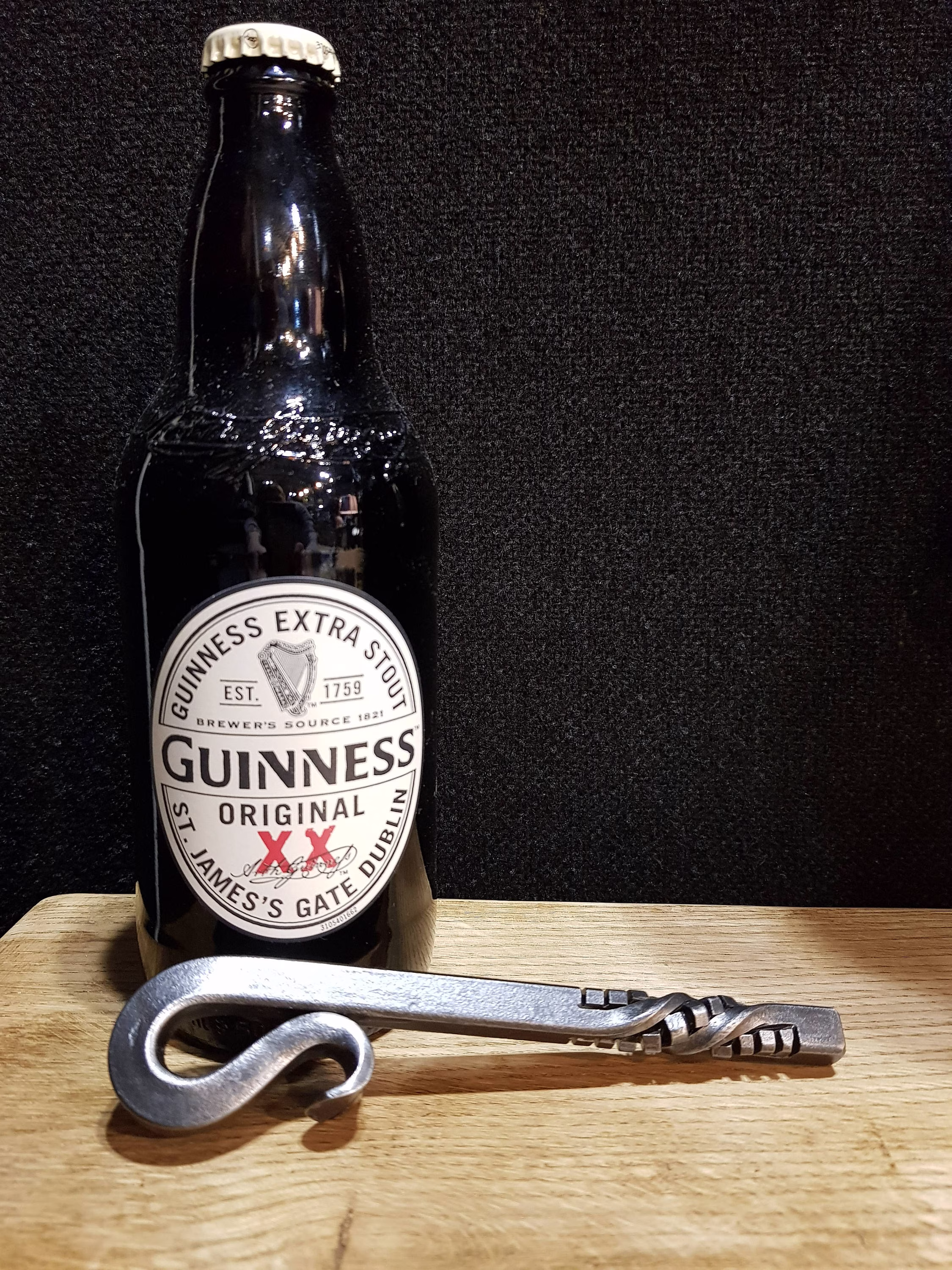 Retro Beer Bottle Opener - Blacksmith Hand Forged