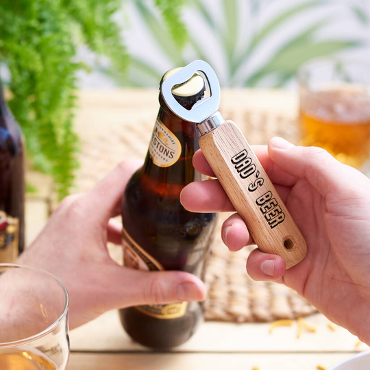 Personalised 'Dad's Beer' Bottle Opener