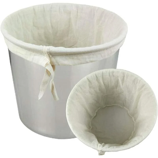 Beer Brewing Bag Home Brewing Bag for Beer Bags and Beer Wine Jam with Fruit Milk and Yogurt (2 Pack)