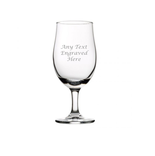 Personalised Draft Stemmed Pint Beer Glass 20Oz | 57Cl