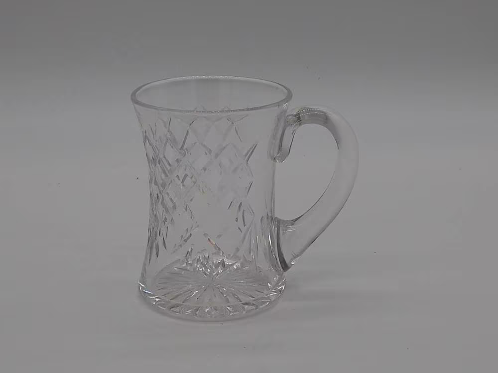 Crystal Cut Glass Vintage Tankard