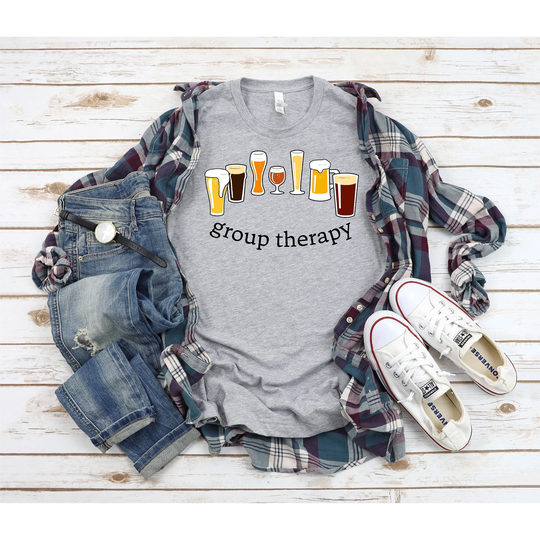 Funny Beer Shirt - Group Therapy Craft Gifts Homebrewer