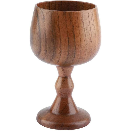 Goblet & agrave; Wooden Wine Mug & agrave; Beer Tableware for Bar ktv Club Restaurant Hotel Office Home