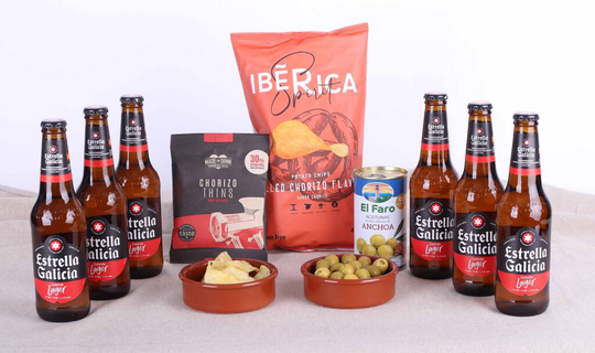 Spanish Beer And Snack Pack