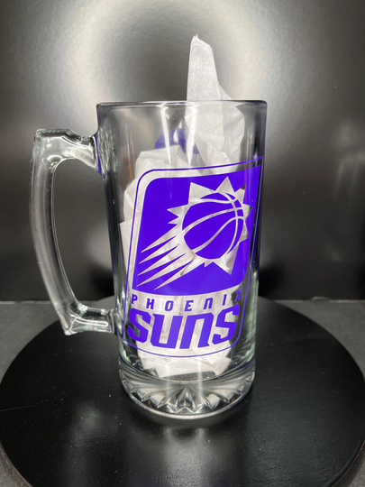 Custom Beer Mugs - 26.5Oz Sports Phoenix Suns