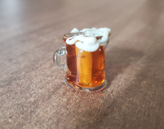 Beer Mug Bead | Lampwork Glass Bead